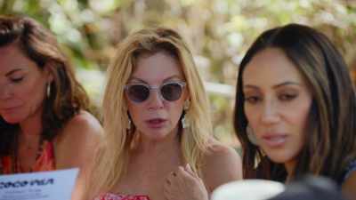 We go to some
exotic restaurants - The Real Housewives Ultimate Girls Trip