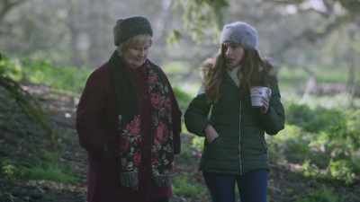 We go to
hike and maybe fish the lake. - A Very British Christmas
