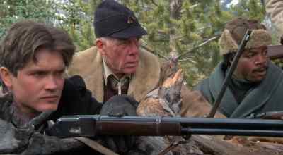 We gonna wait him out? - Death Hunt