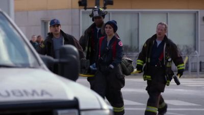 We got a broken arm, lacerations, - Chicago Fire