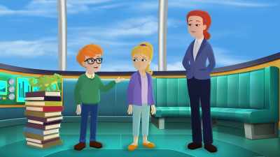 We got a head when yours came back!
It was so weird! - The Magic School Bus Rides Again: The Frizz Connection