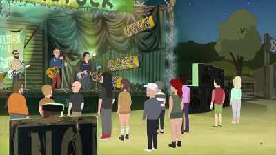 We got a huge outdoor concert tonight - Trailer Park Boys: The Animated Series
