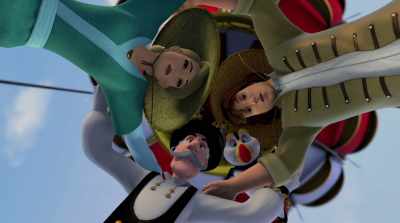 We got a queen, a genius and two heroes, - The Swan Princess: A Royal Wedding