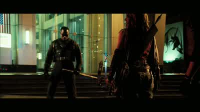 We got caught with our pants downPants downThey pretty much fucking ass raped us - Blade: Trinity