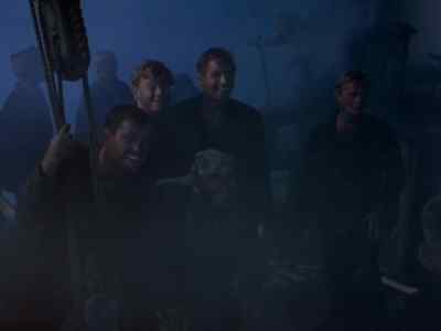 We got 'em!
Hit 'em right
in the breadbasket! - Destination Gobi
