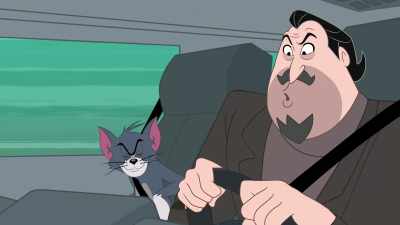 We got 'em now. Preparing goop trap. - Tom and Jerry Snowman's Land