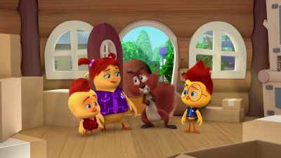 We got here as fast as
we could! What's the problem? - The Chicken Squad