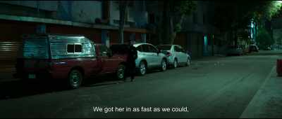 We got her in as fast as we could, - Midnight Family