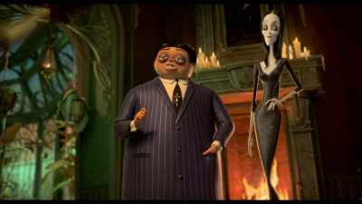 We got into
a heated poker game - The Addams Family