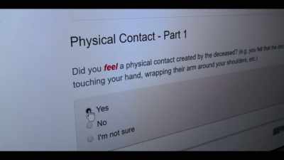 We got over a thousand completed
surveys from people - Surviving Death