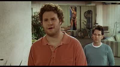 What happened We got pinkeyeWere you givin' each other butterfly kisses or somethin'Mocking Laugh Very funny That's not how you get pinkeyeYou get it from poo particles makin' their way into your ocular cavitiesHey Ben How's it goin' YoUm I farted on - Knocked Up