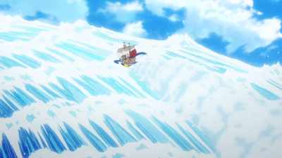 We got pretty far ahead,
but watch out for attacks from behind. - One Piece: Stampede