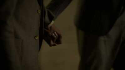 We got so scared, grabbed hands. - Lovecraft Country