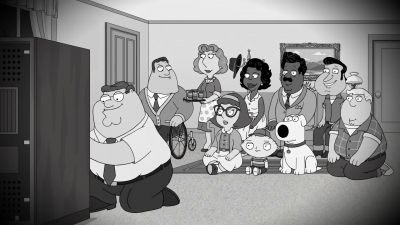 We got some time before Elvis.
Can we see what else is on? - Family Guy