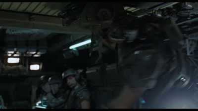 We got sonic, electronic ball breakers. - Aliens Expanded