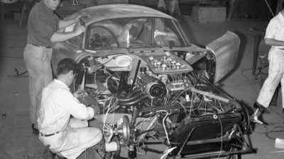 We got the car done
and took it out to Riverside. - Shelby American