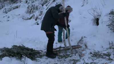 We got the three snares set
exactly where I think the - Life Below Zero: Next Generation
