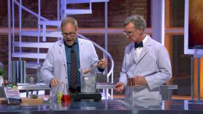 We got water. I added some methane,
some ammonia, - Bill Nye Saves the World