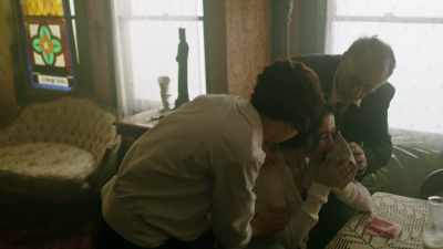 We gotta get you changed before court, you have blood-- - Radium Girls