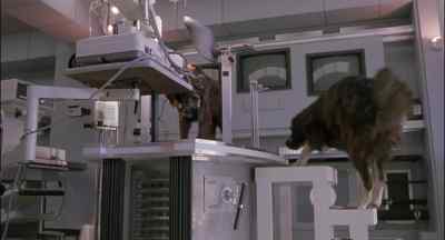 - We gotta get outta here.
Can you walk?
- I think so. - Fluke
