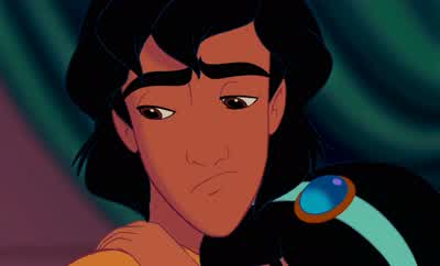 We gotta get outta here I gotta start packing Only essentialsWe gotta travel lightBring the guns the weapons the knives and how about this pictureI think I'm making a weird face in it - Aladdin