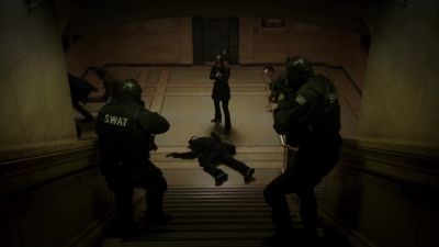 We gotta go. Leave him.
We gotta go. Go. - Person of Interest