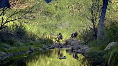 We gotta go over that we gotta
hike over that big mountain! - Lust for Gold: A Race Against Time