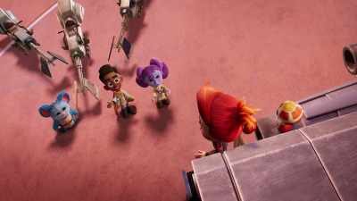 We gotta hurry so we can get
on our way to Starlight Beacon. - Star Wars: Young Jedi Adventures