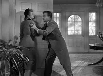 We gotta make those cops
think there's somebody here - The Fuller Brush Girl