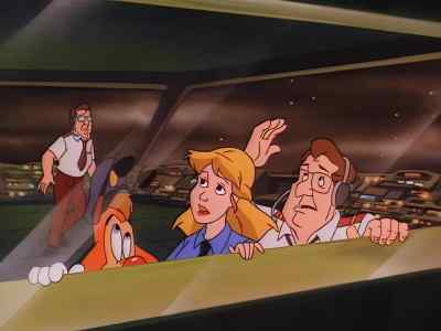 -We gotta save those planes.
-Without those codes, the radar's useless! - Bonkers