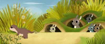 ♪ We grow up together ♪ - Puffin Rock and the New Friends