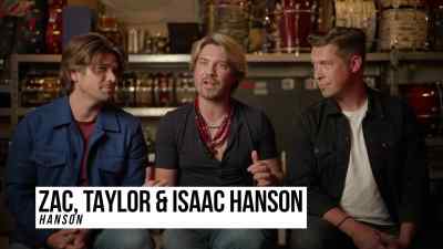 We were guys with
long, blonde hair - Larger than Life: Reign of the Boybands