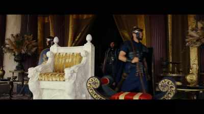 We hail the Emperor Titus, - Those About to Die