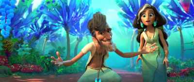 We happy meet you. - The Croods: A New Age