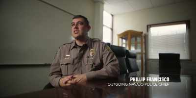 We have 27,000 square miles - Navajo Police: Class 57
