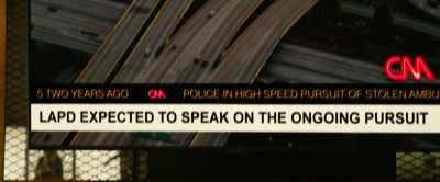 We have
a-a massive police presence - Ambulance