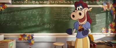 We have a new student today.
Everyone, say hello to Dale. - Chip 'n Dale: Rescue Rangers