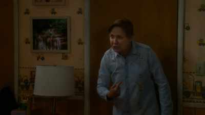 We have a priest
there for Neville - The Conners
