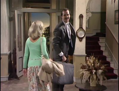 We have a Spanish porter we're training at the moment - Fawlty Towers