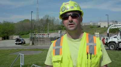 We have a three-step process
we have for emptying
our vac trucks. - Sewer Divers
