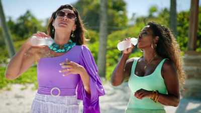 - We have a tie with Luann,
Kenya, Melissa, - The Real Housewives Ultimate Girls Trip