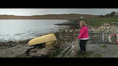 We have a wild otter that
comes and visits us, - Billy & Molly: An Otter Love Story