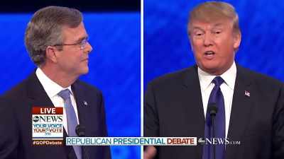 - We have all donors
in the audience, - Trump: The Art of the Insult