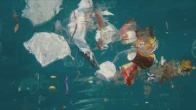 We have an issue
of microplastics and toxins - A Brief History of the Future