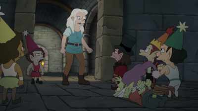 We have to call it off!
Wait, what the hell is going on? - Disenchantment