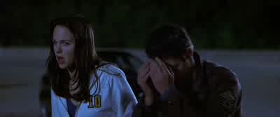 Shit We have to call the policeNo way I ain't going to jail We have toCindy do you know what they do to young boys in prisonAnd all those sex starved convicts justwaiting for a fresh piece of meatHey you're right Cindy Maybe we should call the police - Scary Movie