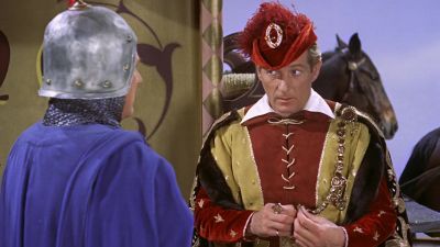 We have come to escort you to the castle - The Court Jester