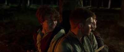We have to cut the rope.
The rock, Per. The rock! - The Ash Lad: In the Hall of the Mountain King