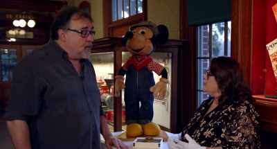 We have exhibit cases over there
and we change out exhibits, - Adventure Thru the Walt Disney Archives