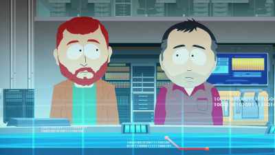 We have to find some thin,
reflective material - South Park: Post COVID: The Return of COVID